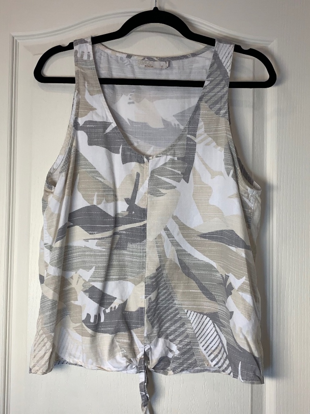 Prana Camisole Tencel Nouée Taille Tons‎ Neutres Nature Minimaliste M